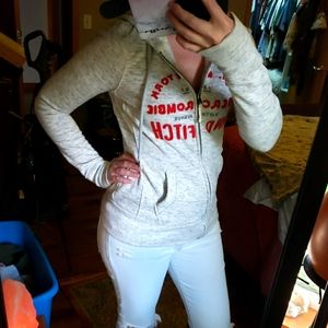 LN Abercrombie Hoodie Grey Sweater S
